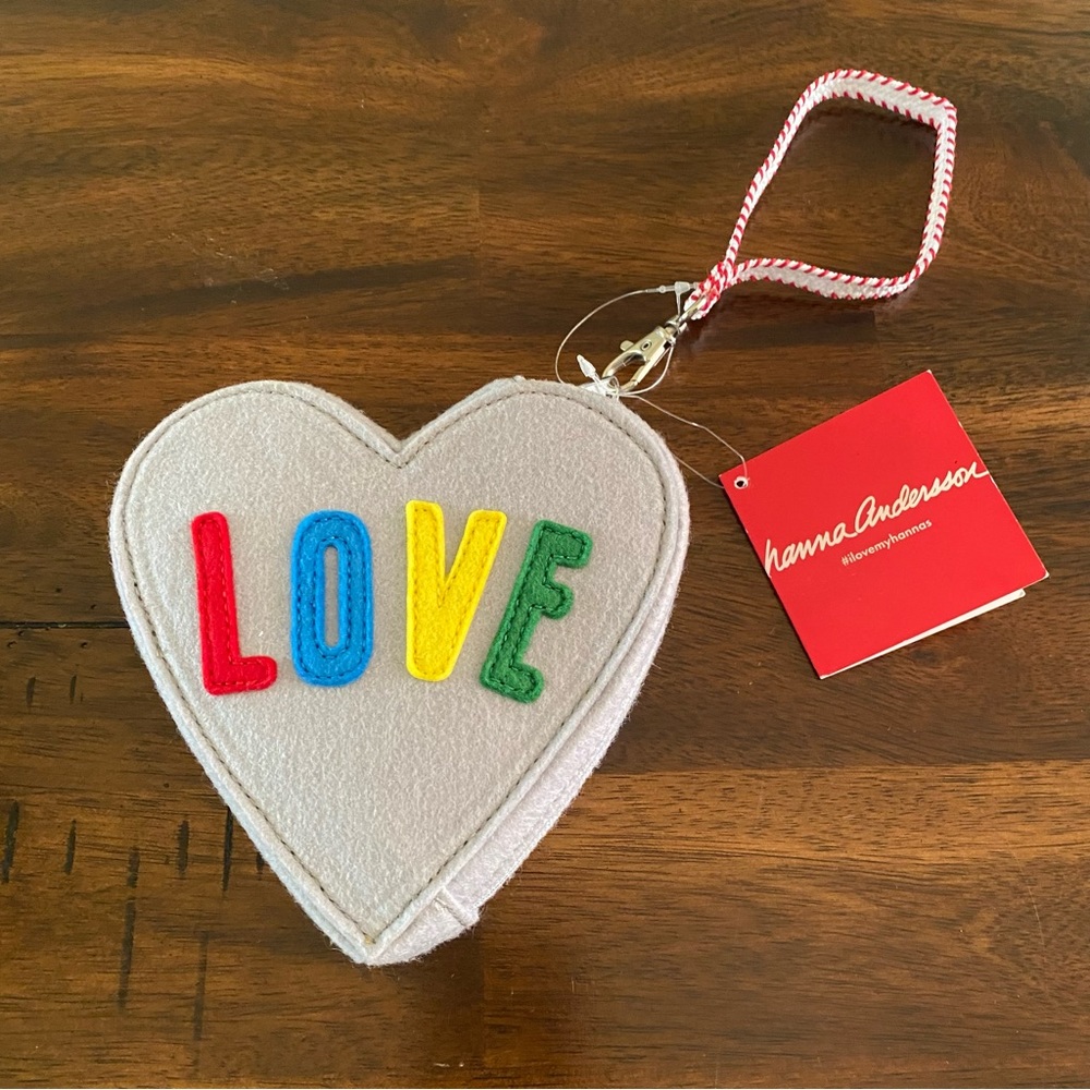 Hanna Andersson Wrist Heart Purse Girls